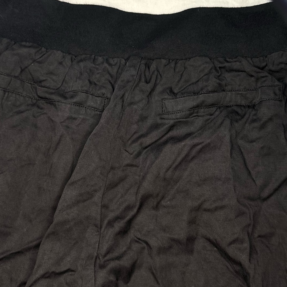 BLANK NYC Cargo Joggers Women’s Pants Black Elastic Band - Size Medium - Picture 8 of 14